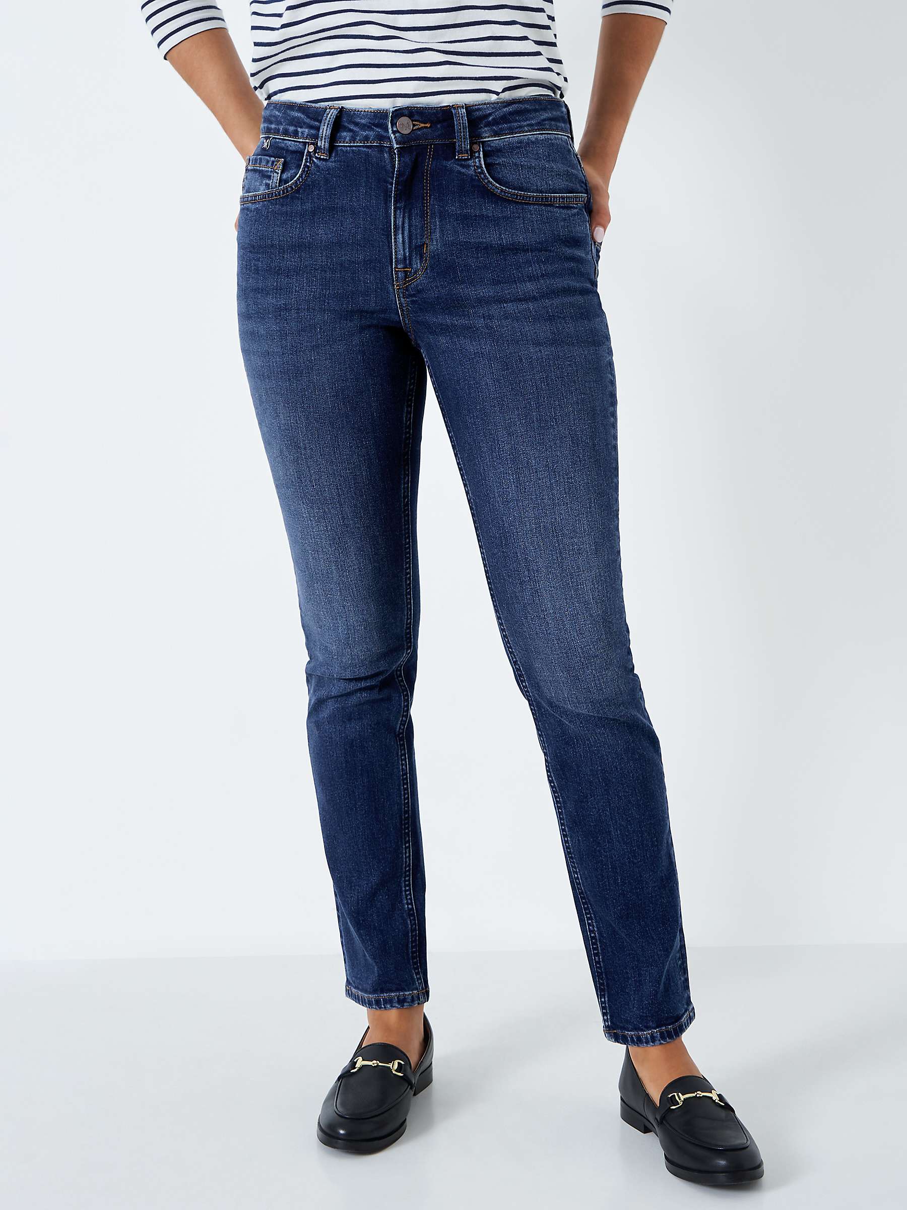 Buy Crew Clothing Straight Leg Jeans Online at johnlewis.com