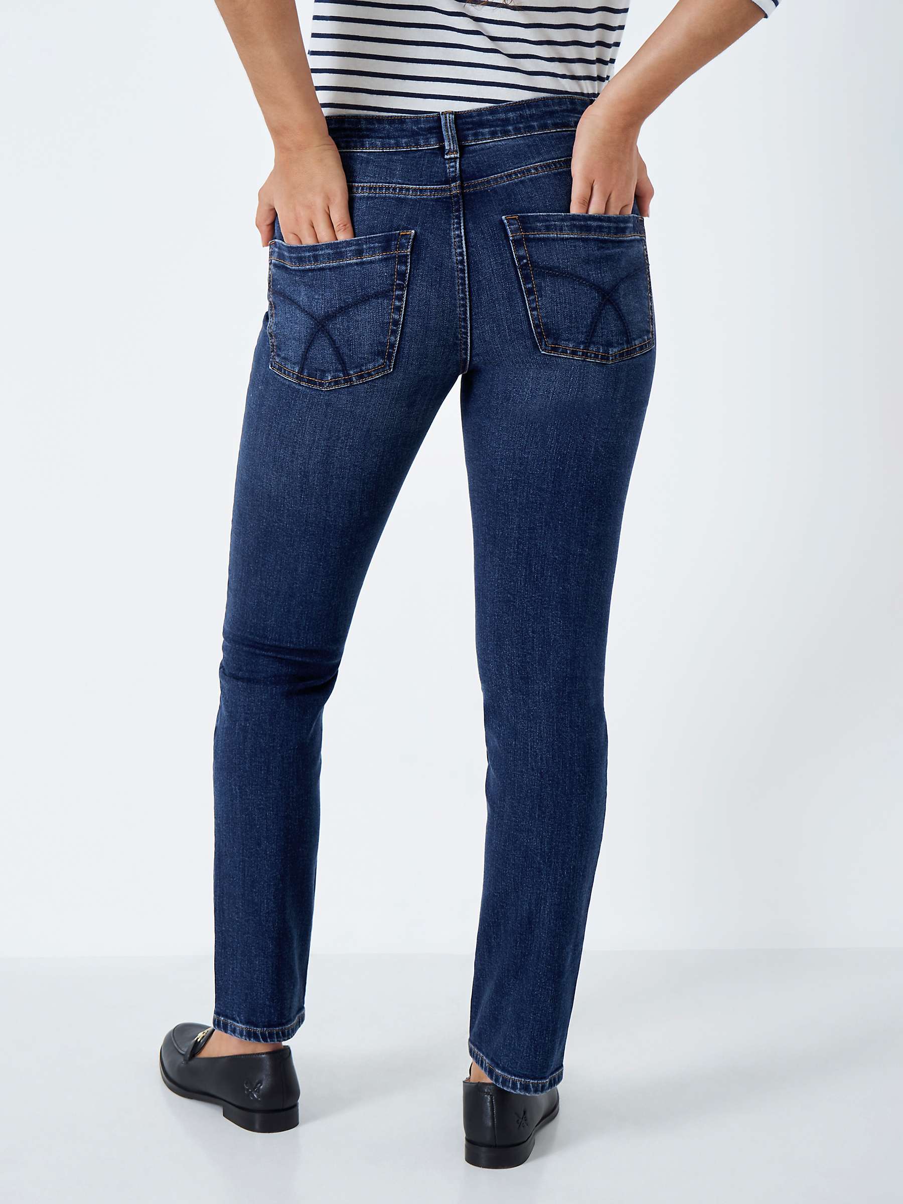 Buy Crew Clothing Straight Leg Jeans Online at johnlewis.com