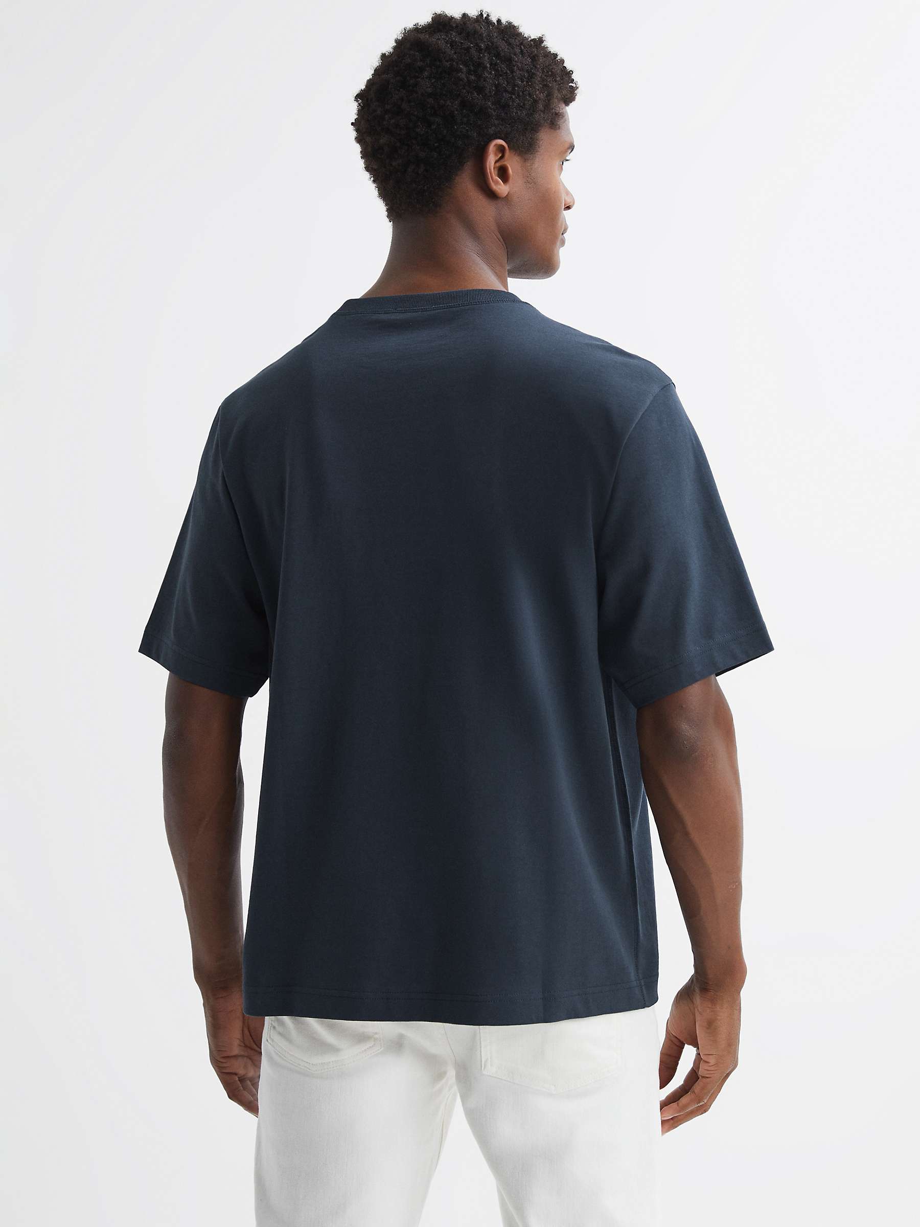 Buy Reiss Tate Cotton Crew Neck T-Shirt Online at johnlewis.com
