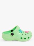 Angels by Accessorize Kids' Shell Charm Clogs, Green