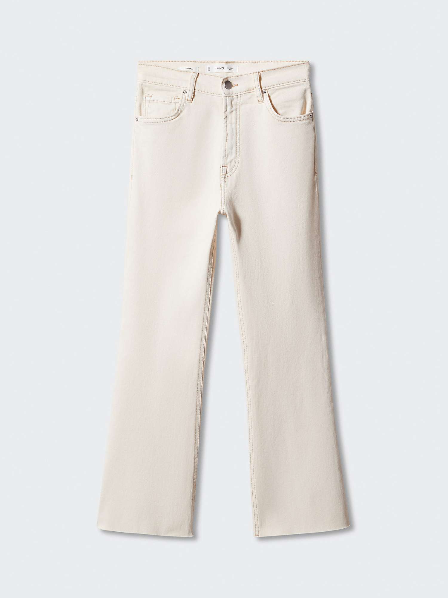 Buy Mango Sienna Cropped Jeans Online at johnlewis.com