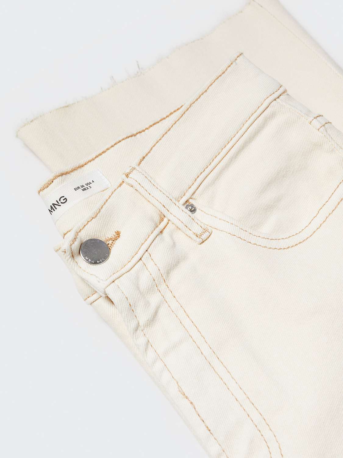 Buy Mango Sienna Cropped Jeans Online at johnlewis.com
