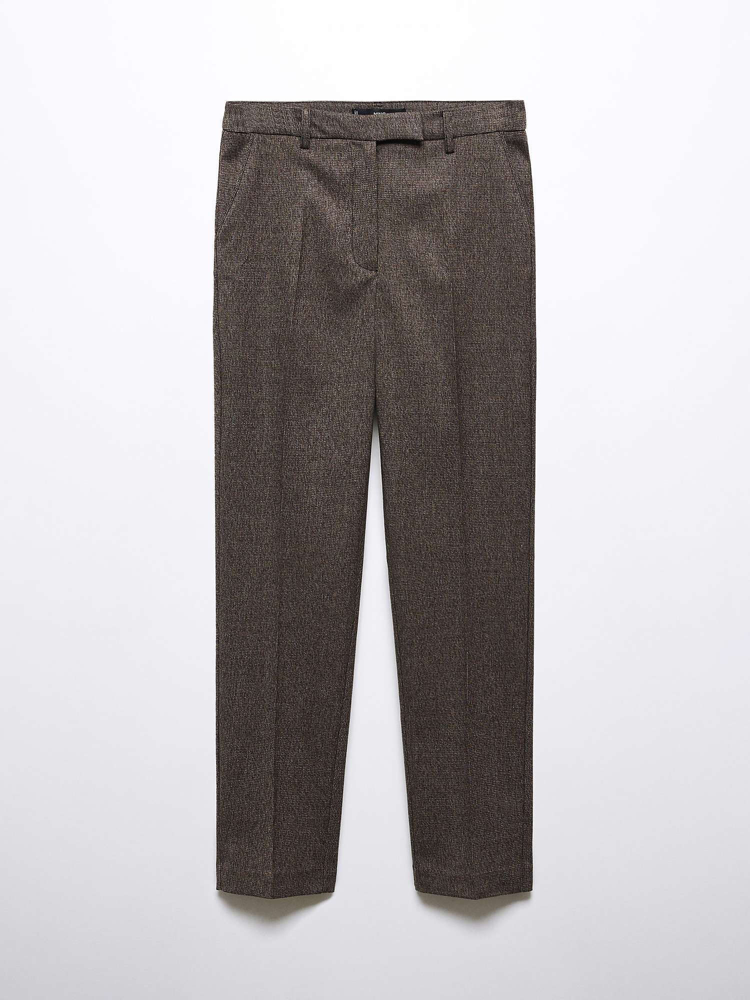 Buy Mango Warm Skinny Suit Trousers, Grey Online at johnlewis.com