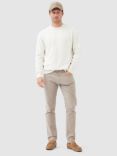 Rodd & Gunn Cotton Crew Neck Jumper, Natural