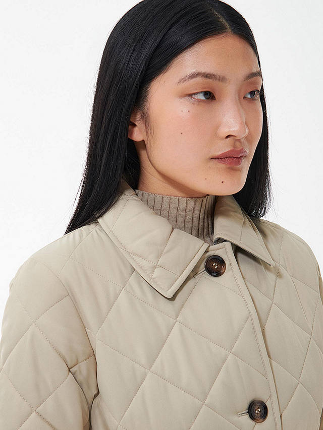 Barbour Cordelia Quilted Longline Jacket at John Lewis & Partners