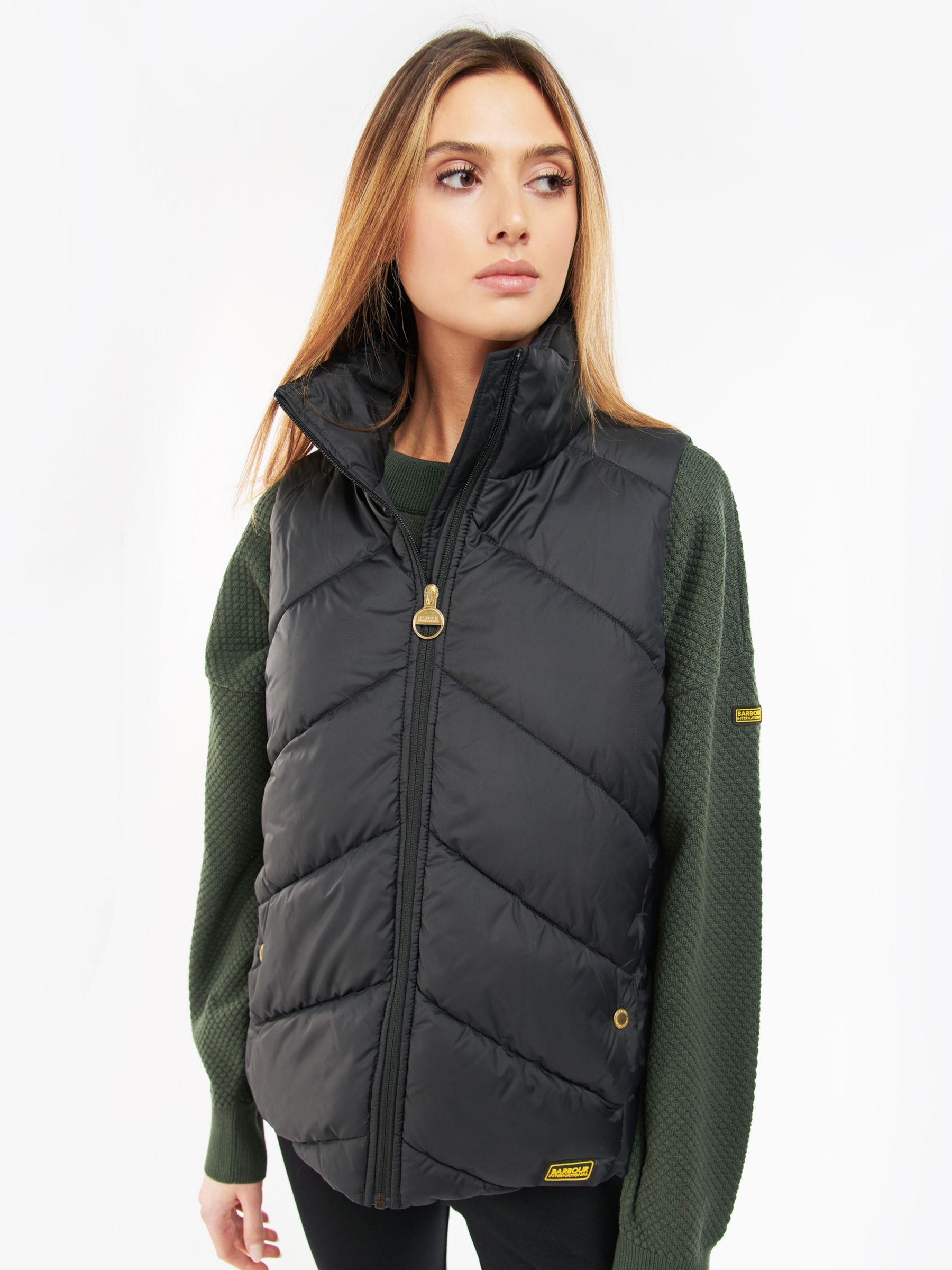 Barbour puffer store vest