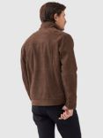 Rodd & Gunn Glen Massey Leather Jacket, Taupe