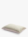 Piglet in Bed Seersucker Stripe Cotton Pillowcases, Pear
