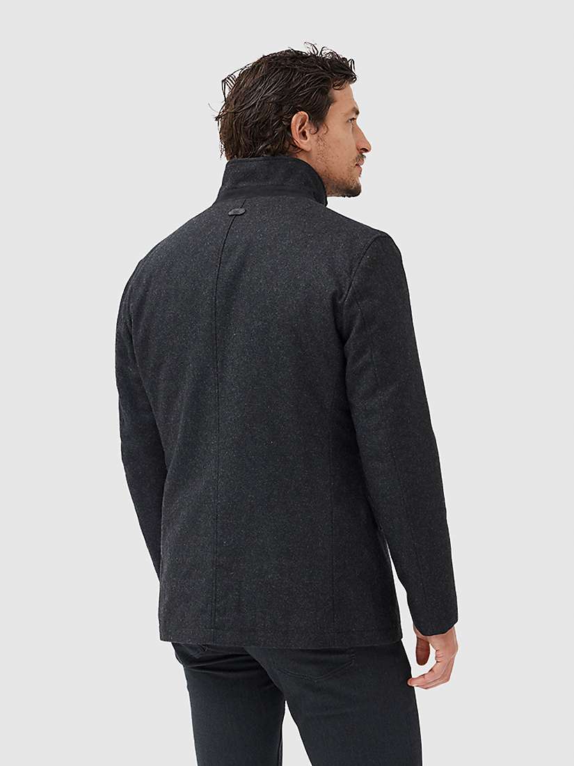 Buy Rodd & Gunn Longbush Wool Blend Jacket, Graphite Online at johnlewis.com