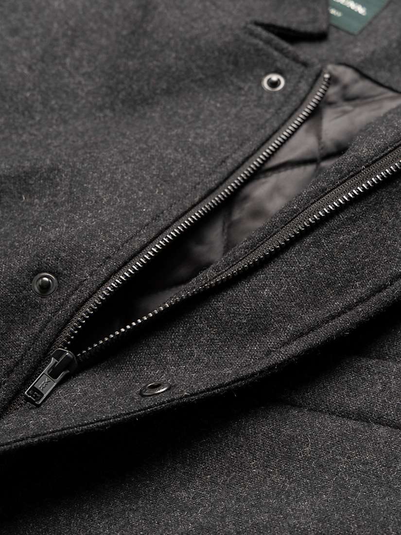 Buy Rodd & Gunn Longbush Wool Blend Jacket, Graphite Online at johnlewis.com