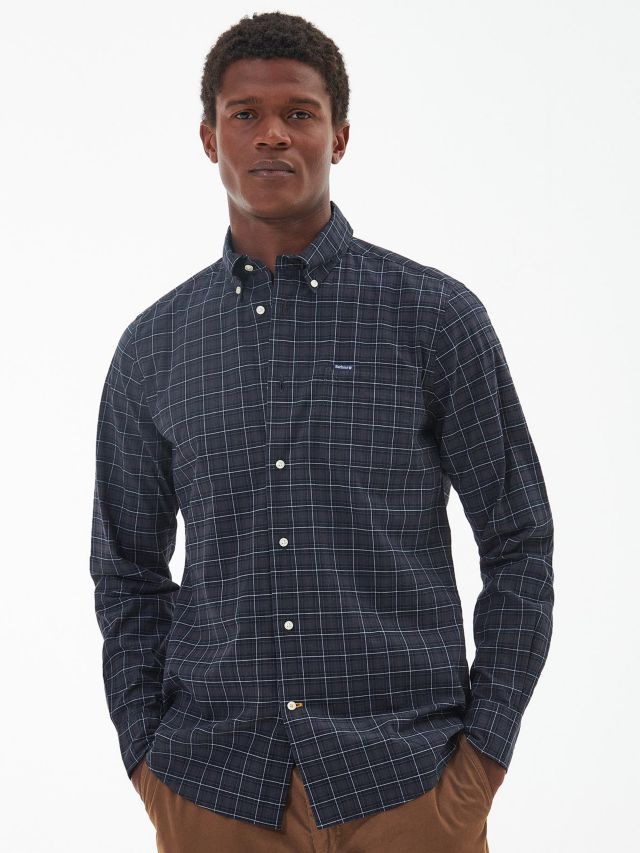 Barbour shirts sales Black