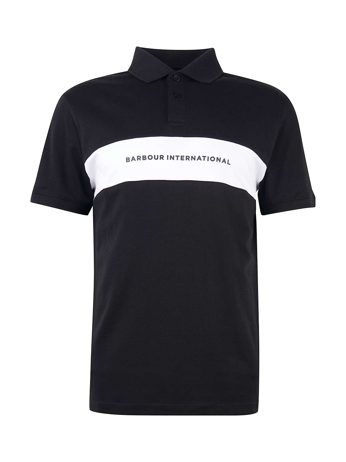Barbour International Bar Polo Shirt at John Lewis & Partners