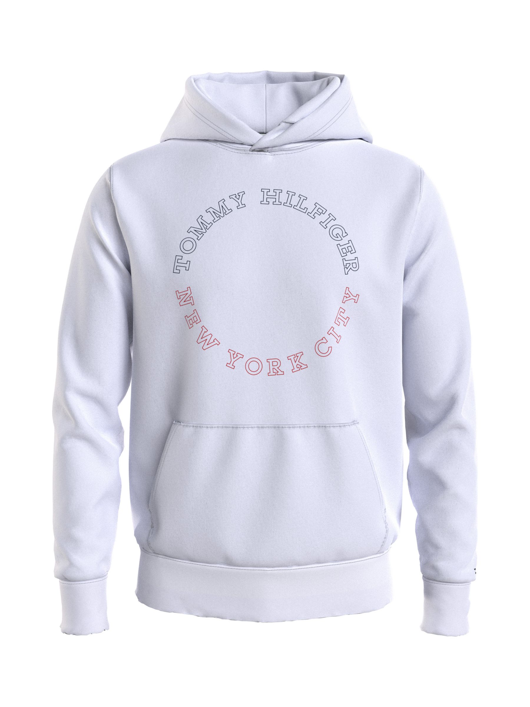 Tommy cheap hoodie white