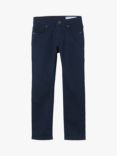 Polarn O. Pyret Kids' Organic Cotton Blend Slim Jeans, Blue