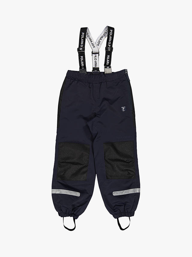 Polarn O. Pyret Kids' Waterproof Trousers, Blue