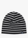 Polarn O. Pyret Kids' Organic Cotton Beanie Hat, Black