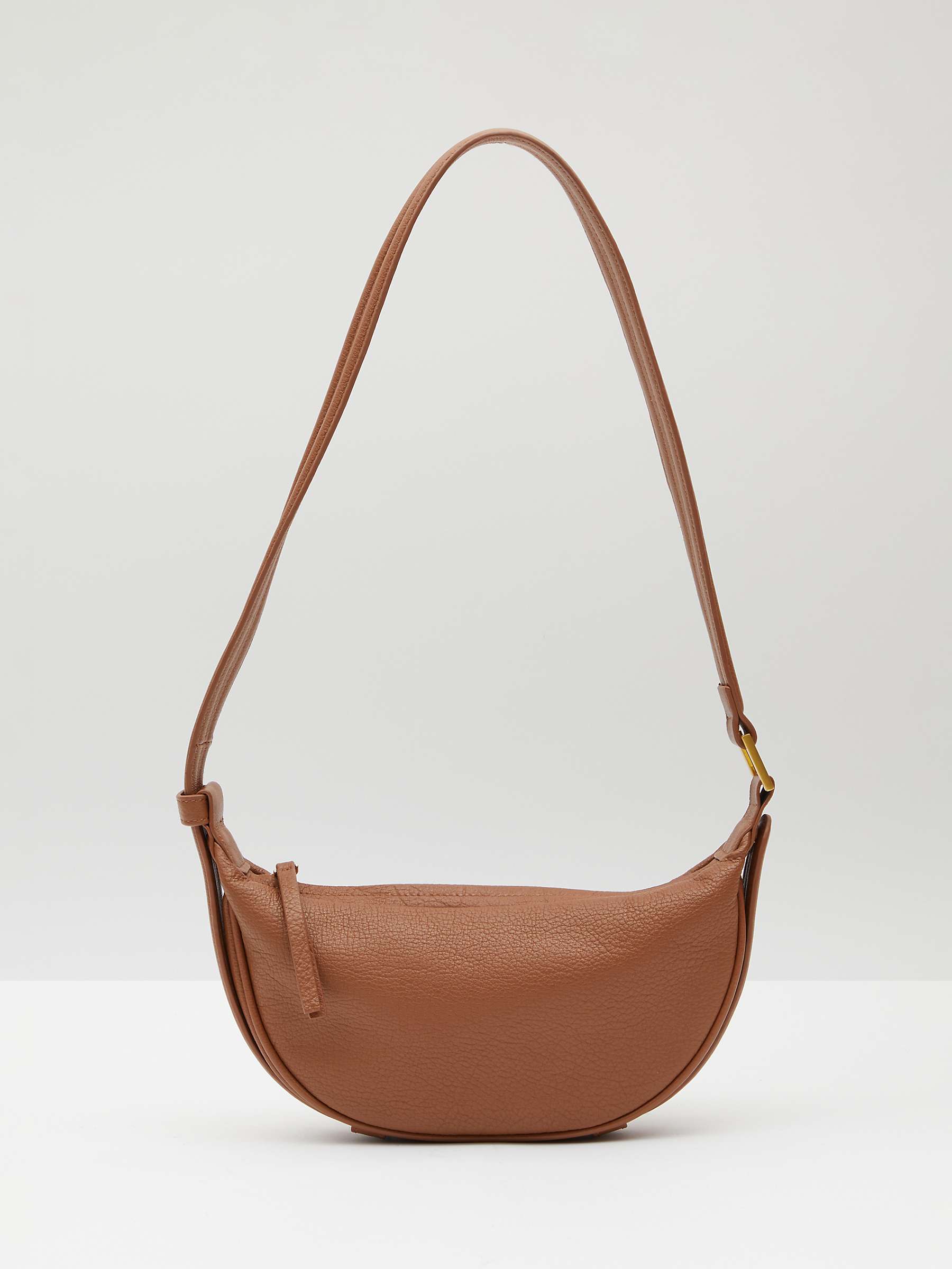 Buy HUSH Rory Crescent Leather Crossbody Bag Online at johnlewis.com