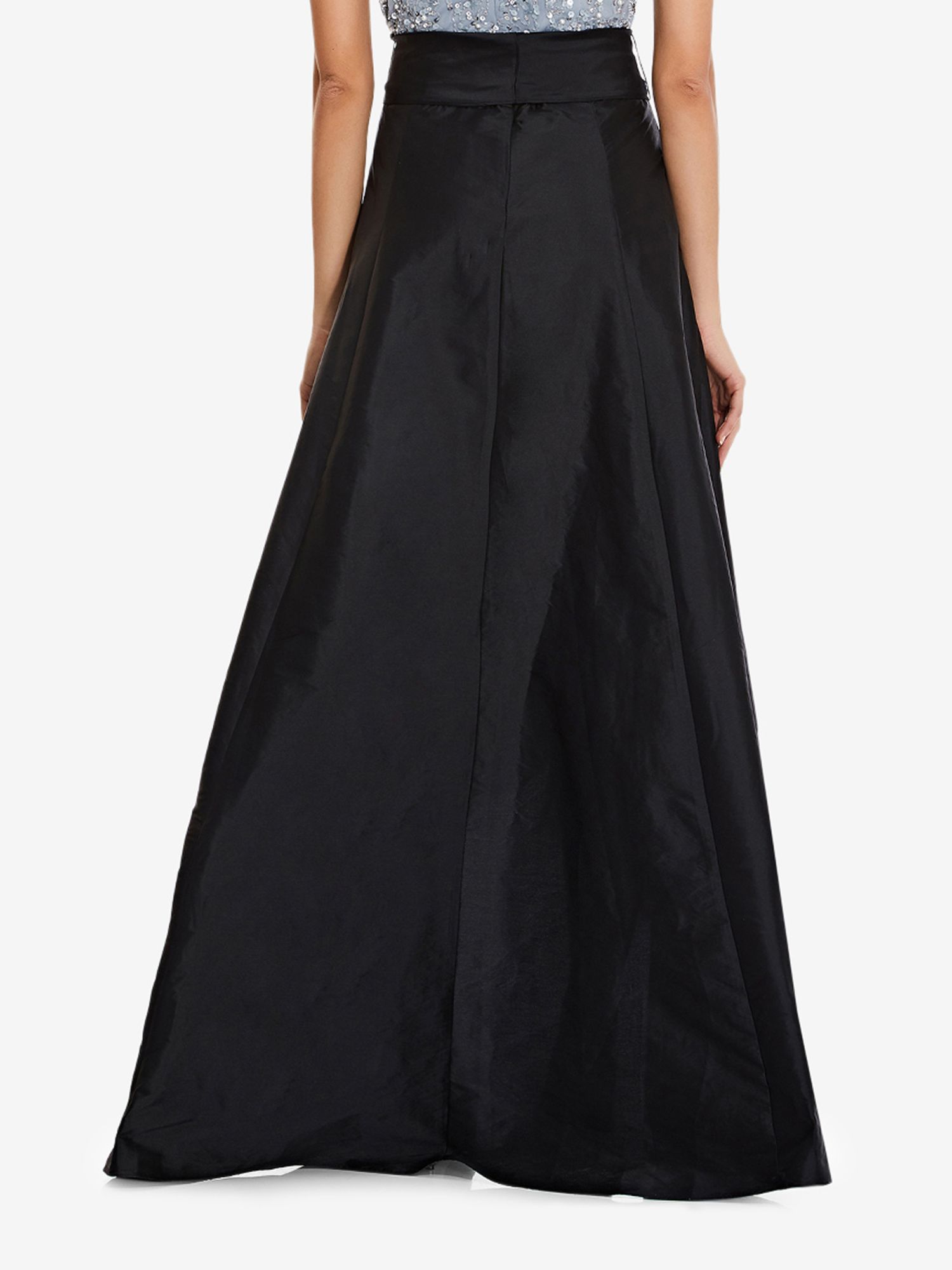 Adrianna Papell High Low Ball Skirt Black at John Lewis Partners