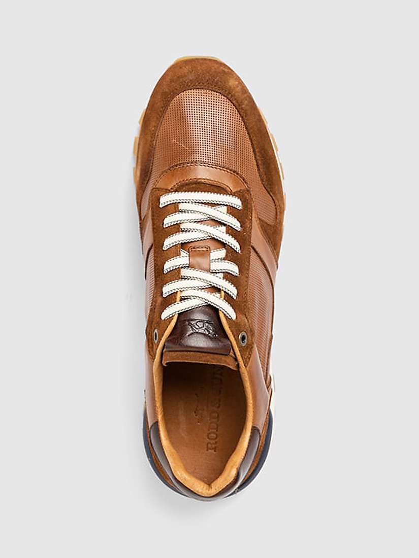 Buy Rodd & Gunn Quarry Hill Leather Suede Lace Up Trainers Online at johnlewis.com
