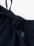 Polarn O. Pyret Kids' Merino Wool Contrast Knee Trousers, Blue/Grey
