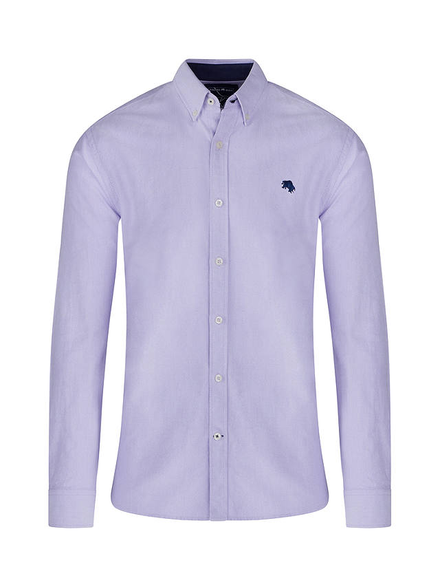Raging Bull Classic Oxford Shirt, Purple