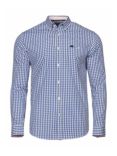 Raging Bull Long Sleeve Gingham Check Shirt