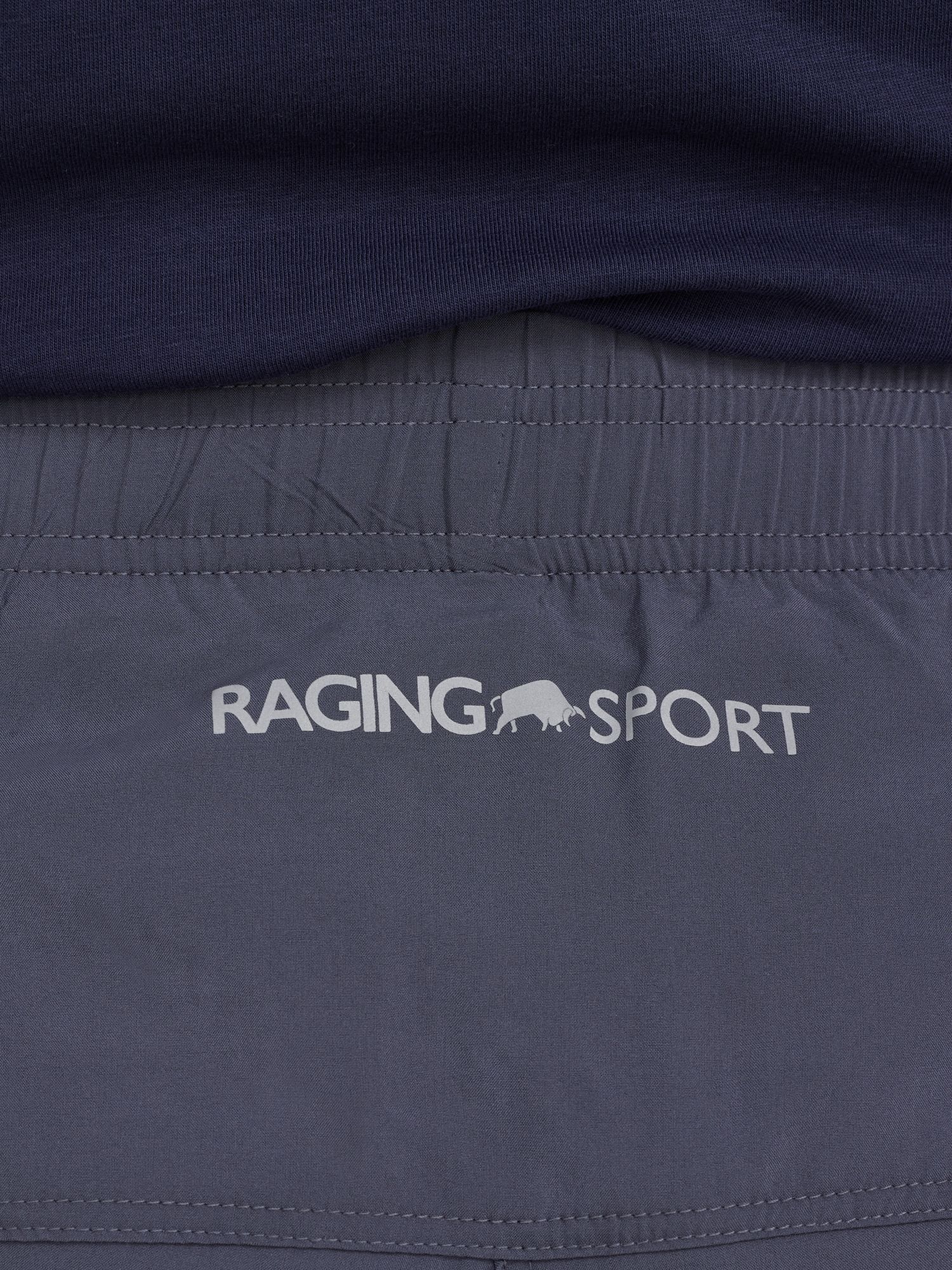 Raging Bull Sport 6" Running Shorts, Dark Grey Marl, S
