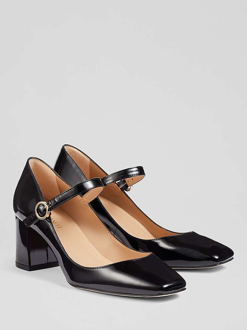 Buy L.K.Bennett Winter Patent Leather Court Shoes Online at johnlewis.com