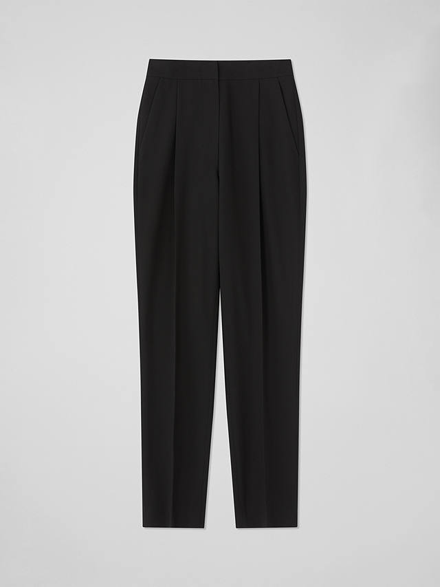 L.K.Bennett Lilly Plain Tailored Trousers, Black