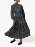 Lollys Laundry Nee 3/4 Sleeve Maxi Dress, Washed Black
