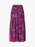 Lollys Laundry Sunset Maxi Skirt, Purple