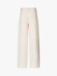 Lolly's Laundry Leo Straight Fit Trousers, Creme