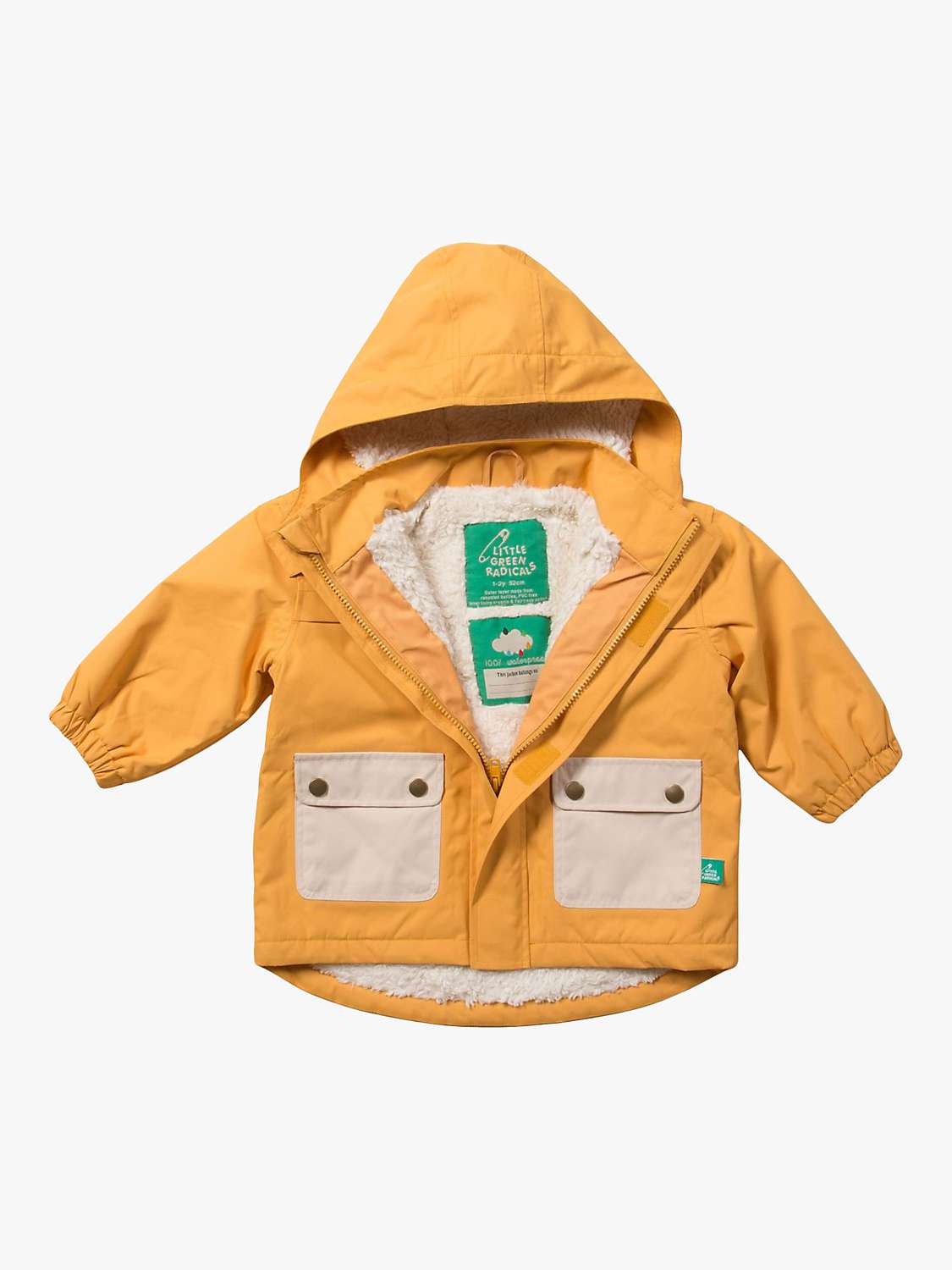 Buy Little Green Radicals Kids' Recycled Waterproof Winter Coat Online at johnlewis.com