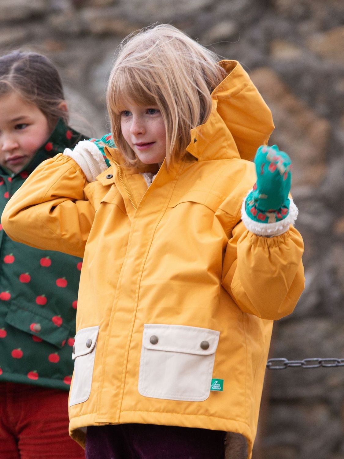 Kids winter sales waterproof coat