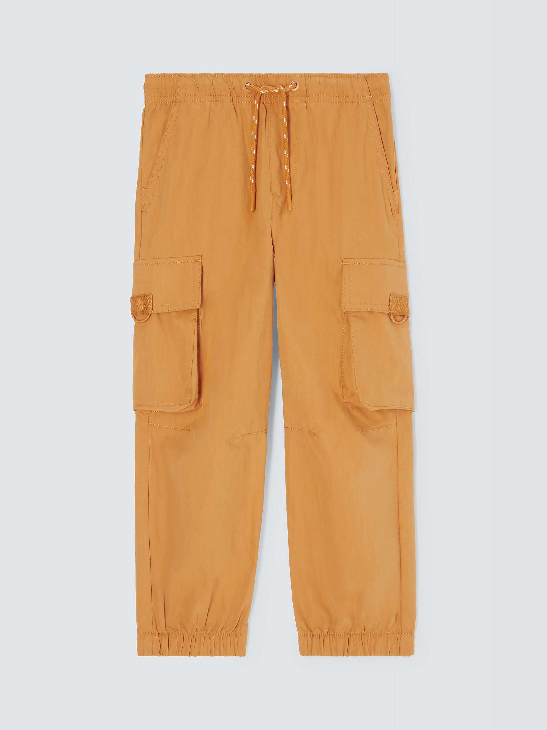 Buy John Lewis Kids' Parachute Cargo Trousers, Yellow Online at johnlewis.com