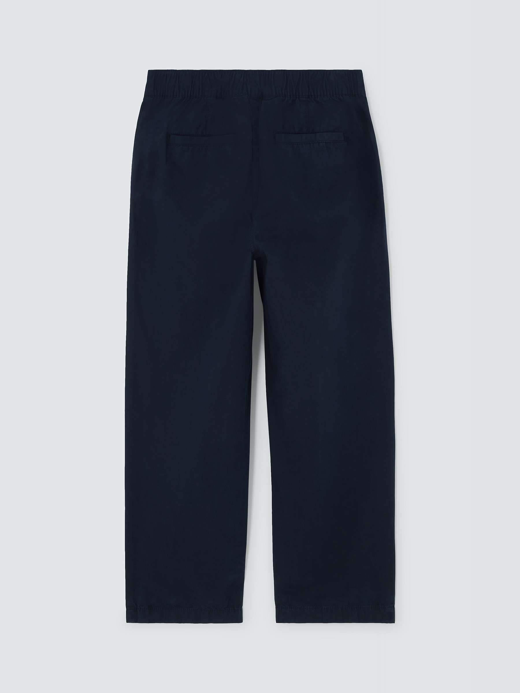 Buy John Lewis Kids' Cotton Woven Trousers, Charcoal Online at johnlewis.com