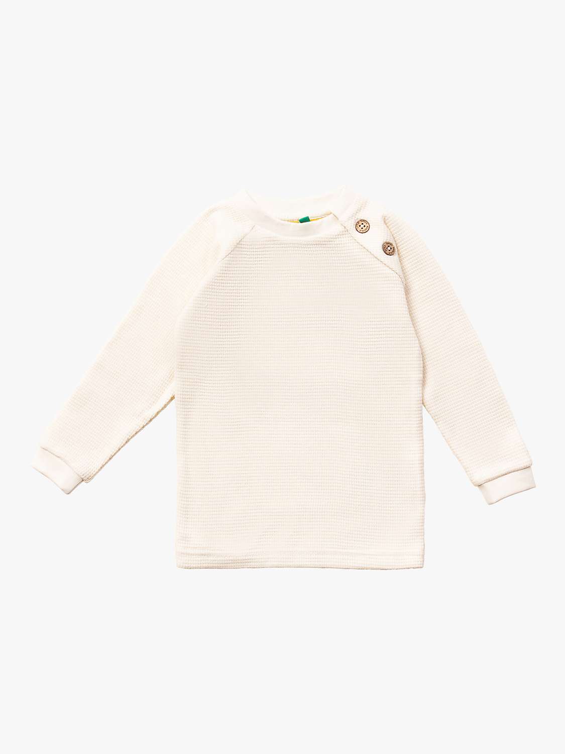 Buy Little Green Radicals Baby Organic Cotton Waffle Top Online at johnlewis.com