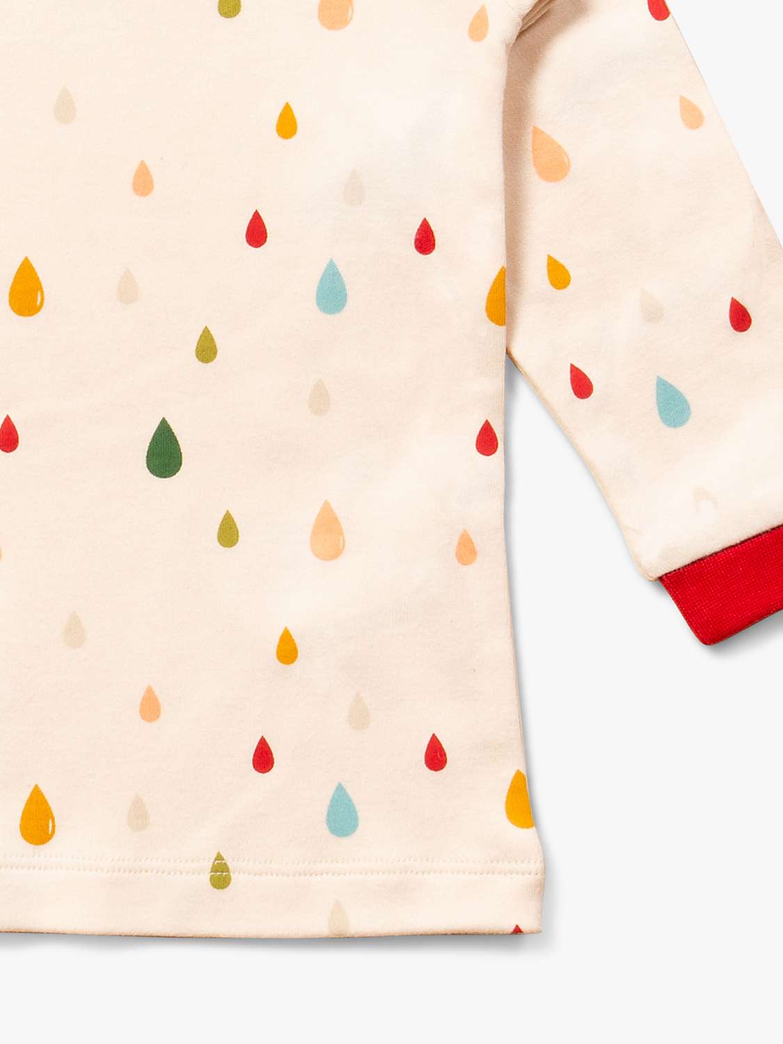 Buy Little Green Radicals Baby Drip Drop Printed Long Sleeve T-Shirt, Multi Online at johnlewis.com