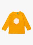 Little Green Radicals Baby Organic Cotton Sunshine Long Sleeve T-Shirt, Yellow/Multi