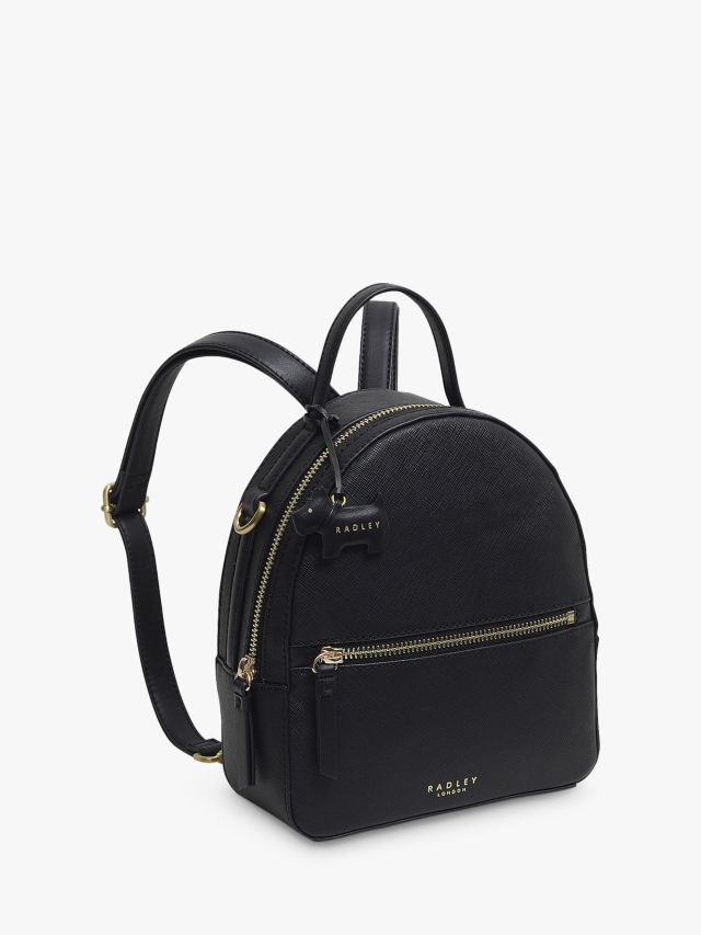 Radley Essex Road Responsible Small Zip Around Backpack, Black, One Size