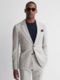 Reiss Flock Wool Blend Suit Blazer, Grey