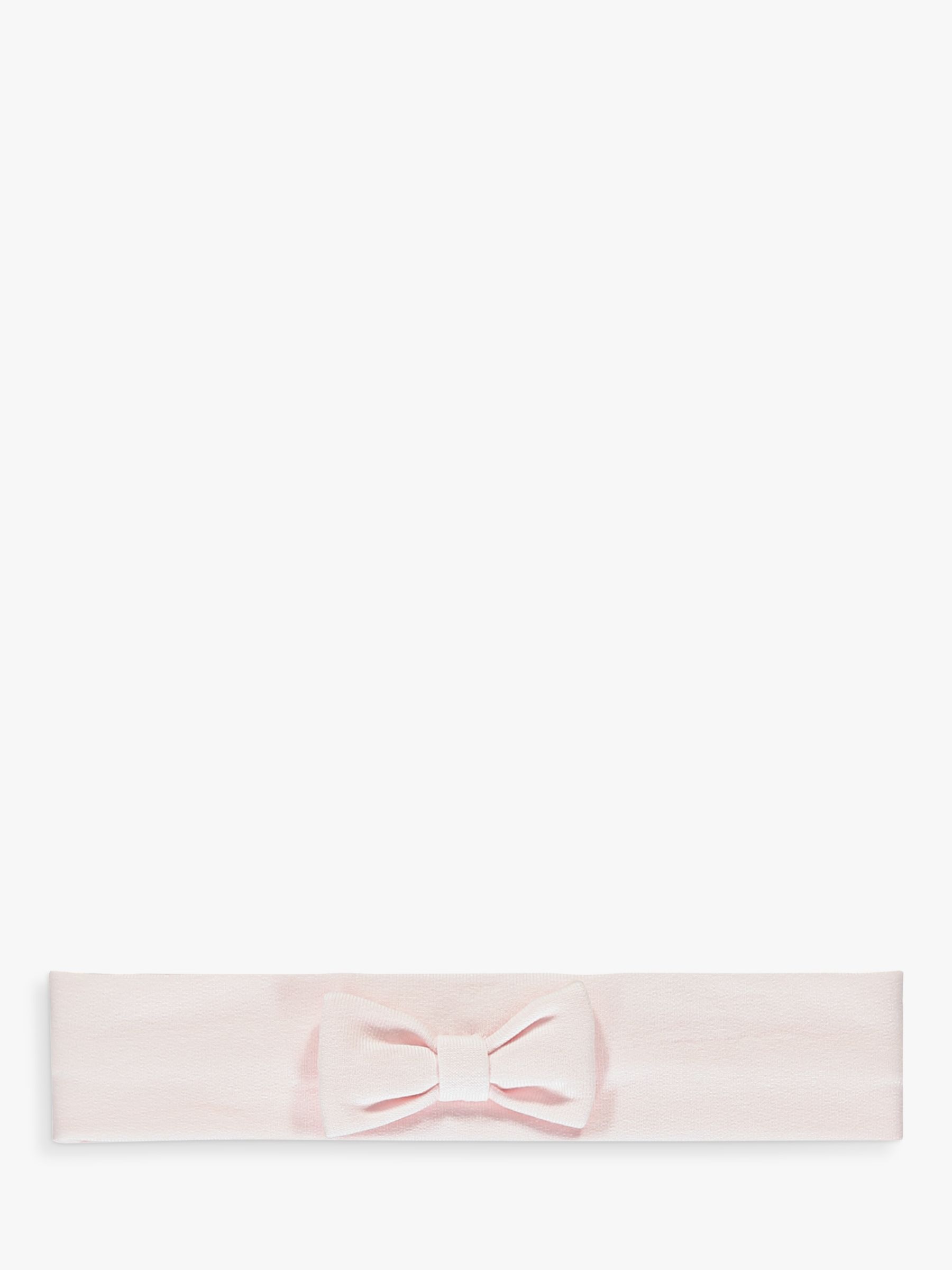 Buy Emile et Rose Baby Flavia Sleepsuit & Headband Set, Pale Pink Online at johnlewis.com