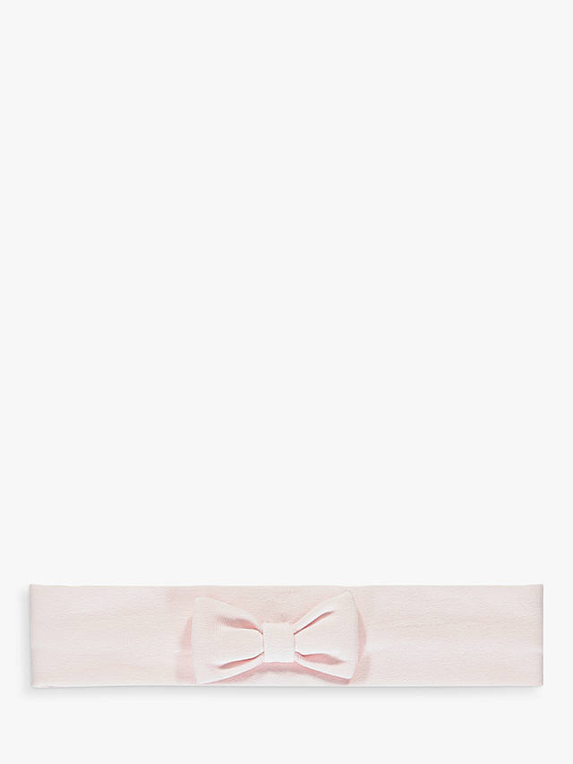 Emile et Rose Baby Flavia Sleepsuit & Headband Set, Pale Pink