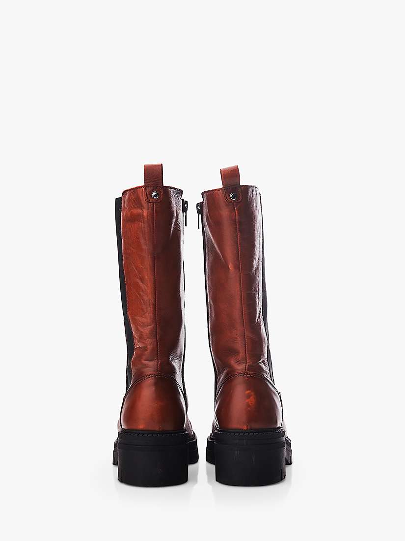 Buy Moda in Pelle Giellen Leather Biker Boots Online at johnlewis.com