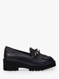 Moda in Pelle Hollie Leather Loafers, Black