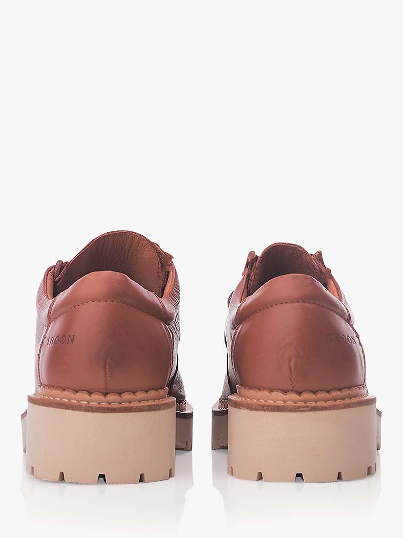 Buy Moda in Pelle Iota Leather Casual Shoes, Tan Online at johnlewis.com