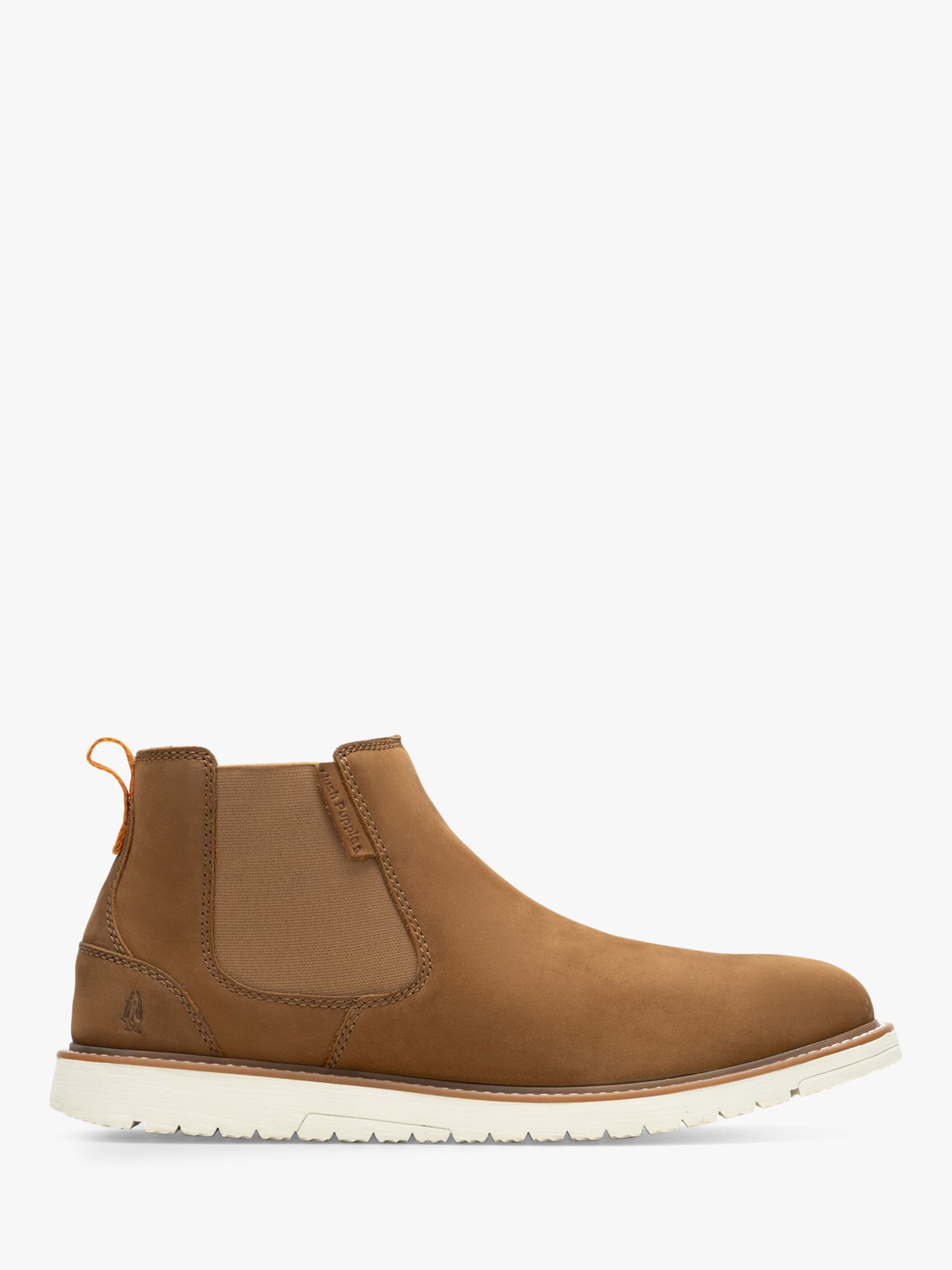 Hush Puppies Jenson Leather Chelsea Boots, Tan at John Lewis & Partners