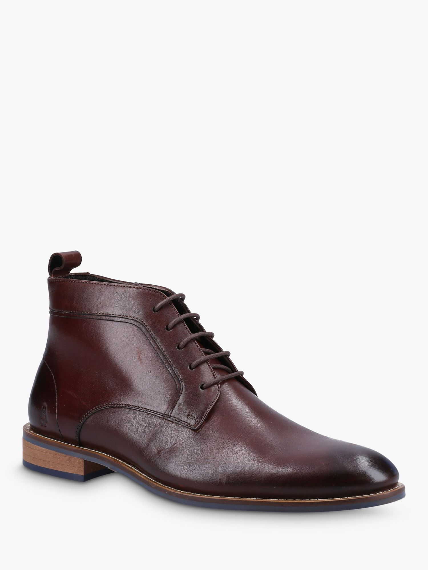 Hush Puppies Declan Leather Lace Up Ankle Boots at John Lewis & Partners