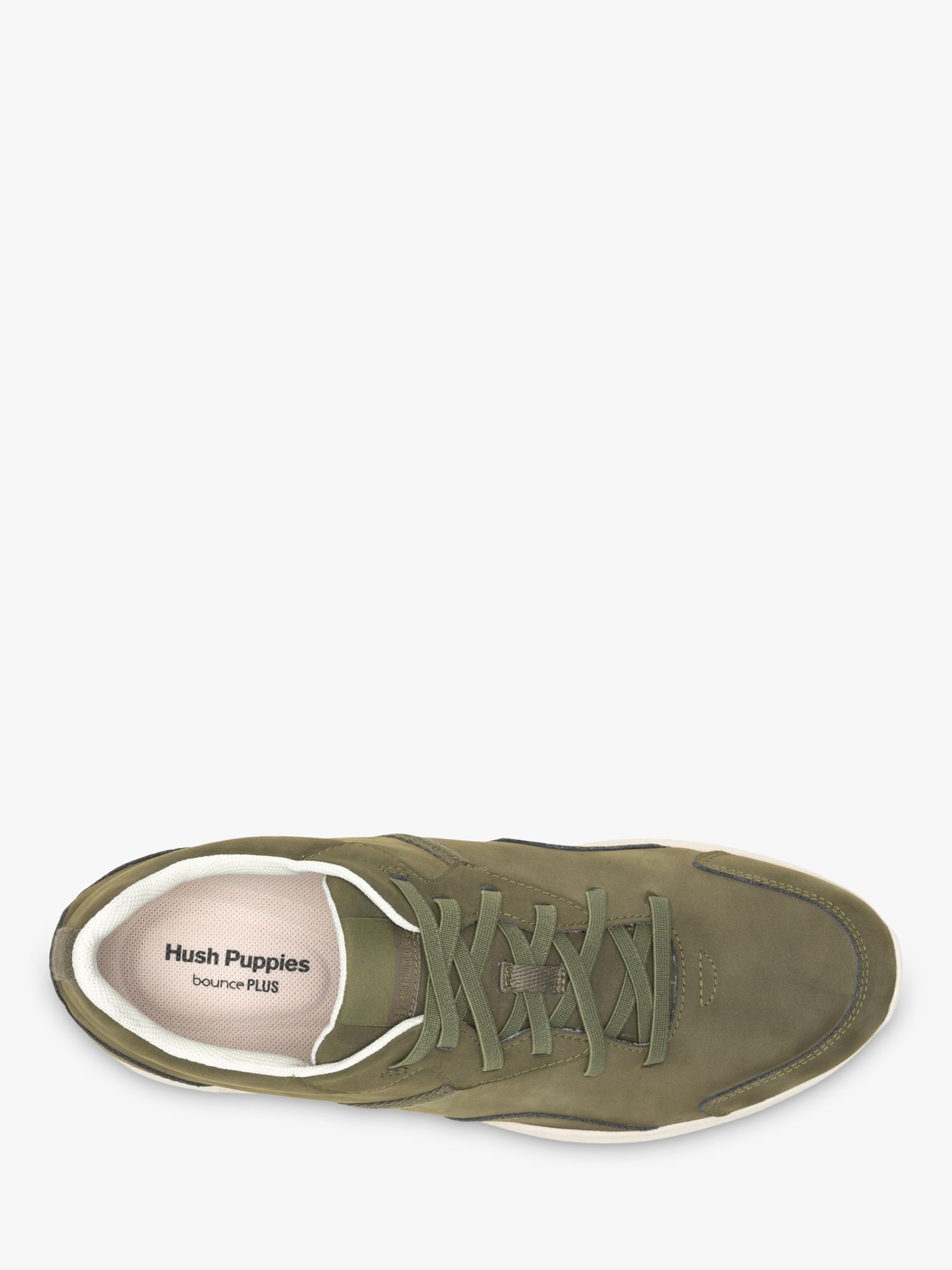 Hush Puppies The Good Trainers, Olive, 6