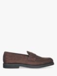 Sebago Ryan Suede Polaris Loafers, Dark Brown